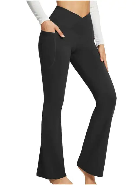 Yoga Flare Leggings With Pockets