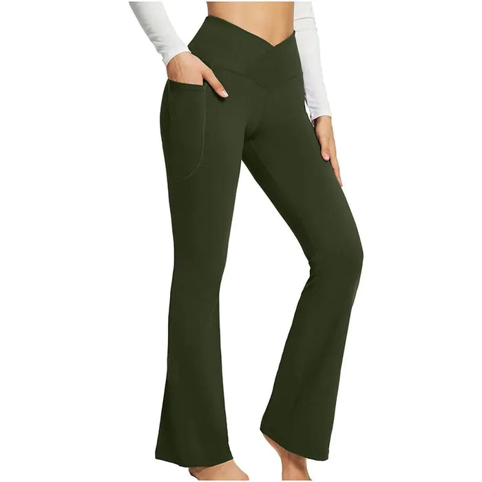 Yoga Flare Leggings With Pockets