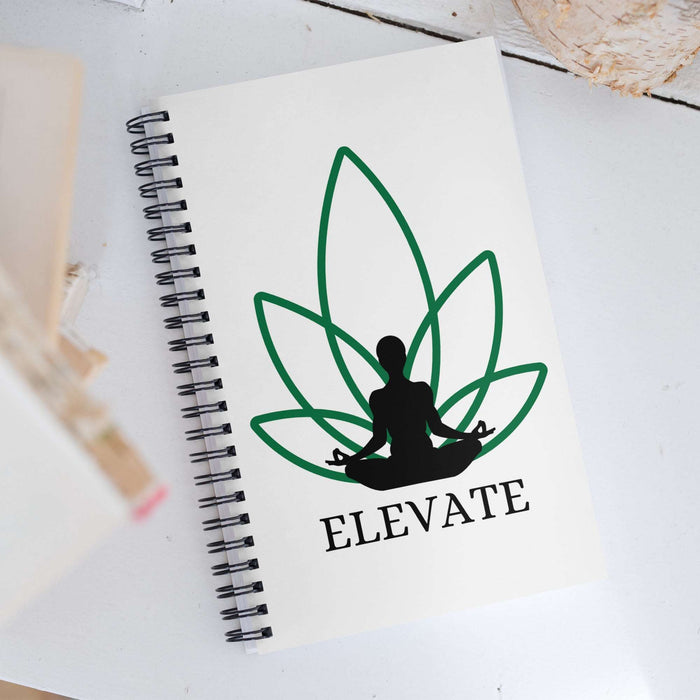 Elevate Lotus Spiral Notebook