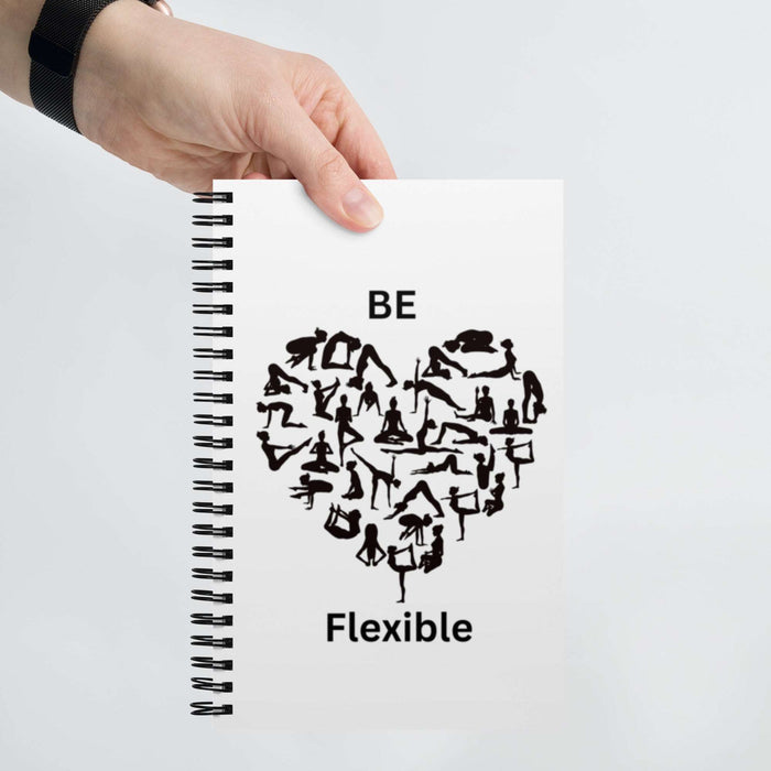 Be Flexible Yoga Spiral Notebook