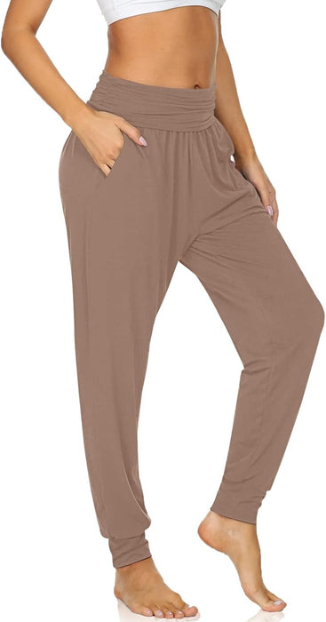 Women Cozy Yoga Joggers Pants with pockets